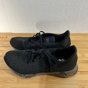 Reebok Flashfilm 2.0 Running Shoe- mens- black/grey- 7 1/2